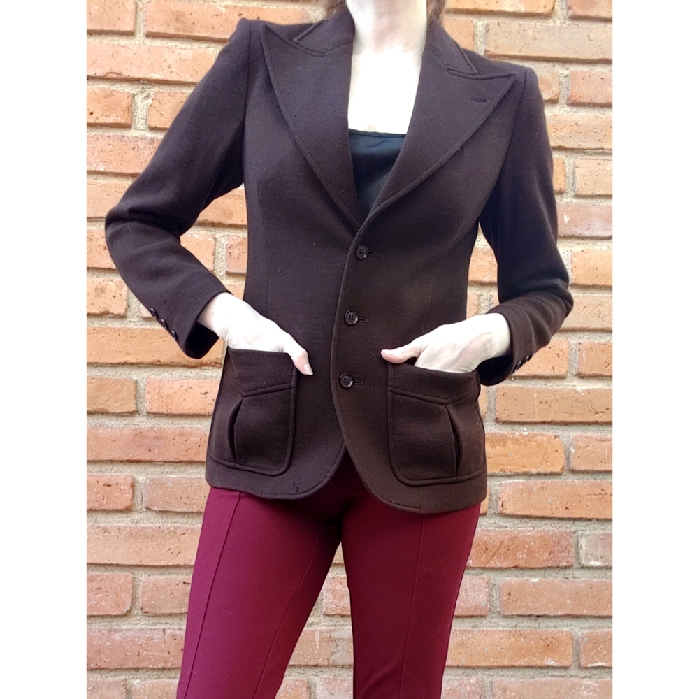 Vintage '70s Wool Blazer